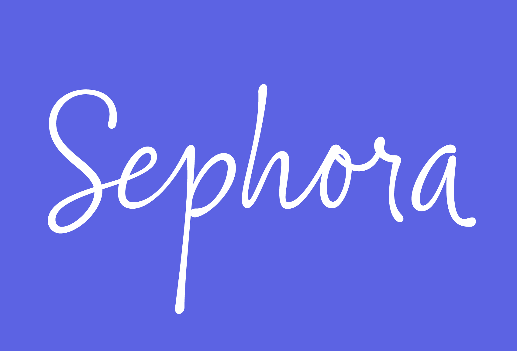 Custom Fonts for Sephora